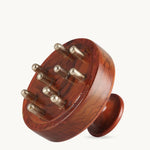 Outil de massage ayurvédique pour cuir chevelu et corps Kansa Wand