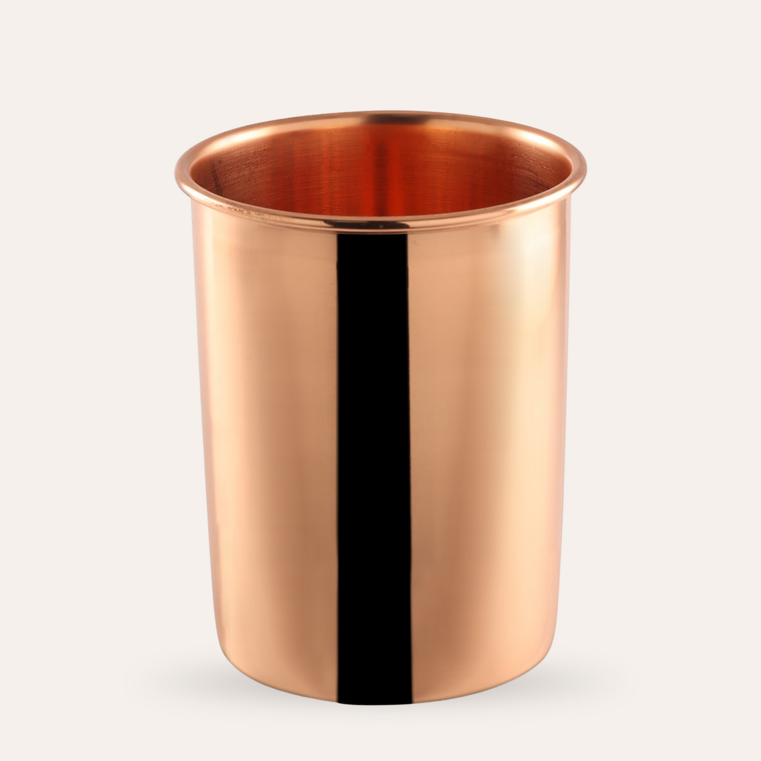 Verre en cuivre pur